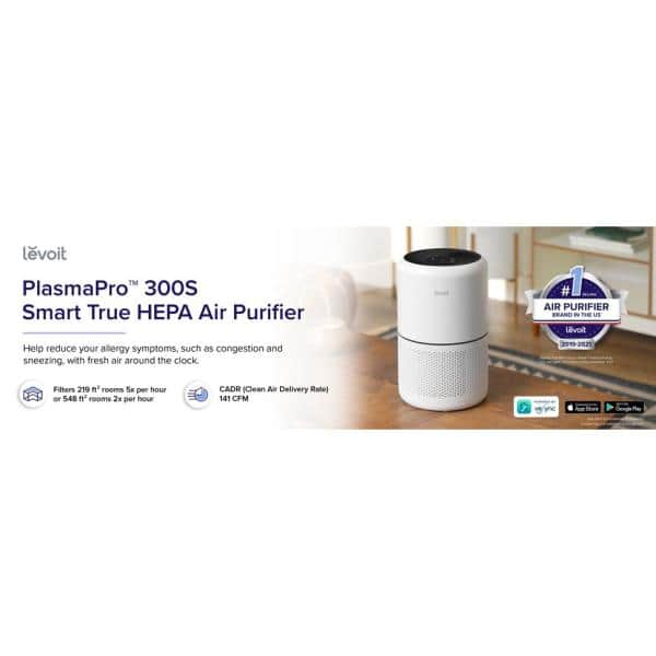 LEVOIT Core 300S-P Air Purifier with Smart Wifi 