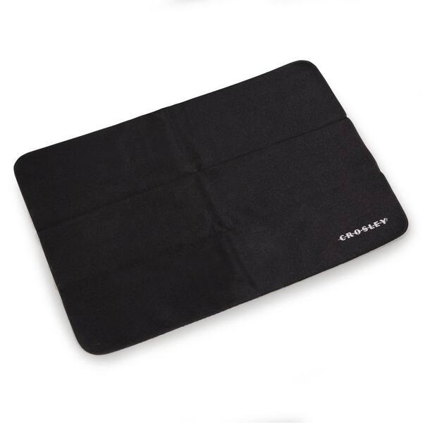 Crosley Record Cleaning Cloth in Black (5-Pack) AC1018A-BK - The Home Depot