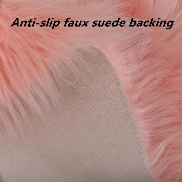 Navy Luxury Shag Faux Fur