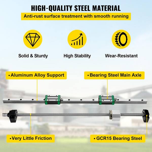 ガーデン SKYSHALO Linear Guide Rail (2-Piece) HGR20-700mm Linear