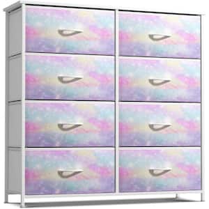 Watercolor 8-drawer 31.5 in. Wide Dresser without Mirror