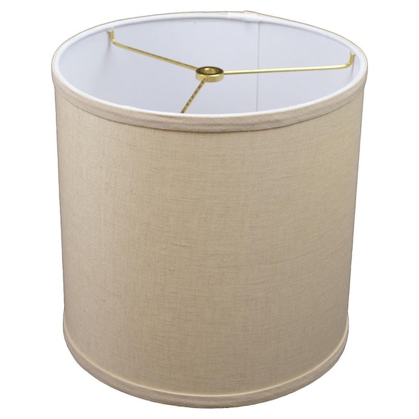 Natural Brass Hardware Drum Lamp Shade, What Does A Spider Lamp Shade Mean