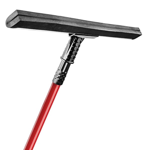 Libman 24 in. Multi-Surface Rubber Floor Squeegee with 60 in. Steel Handle  515 - The Home Depot