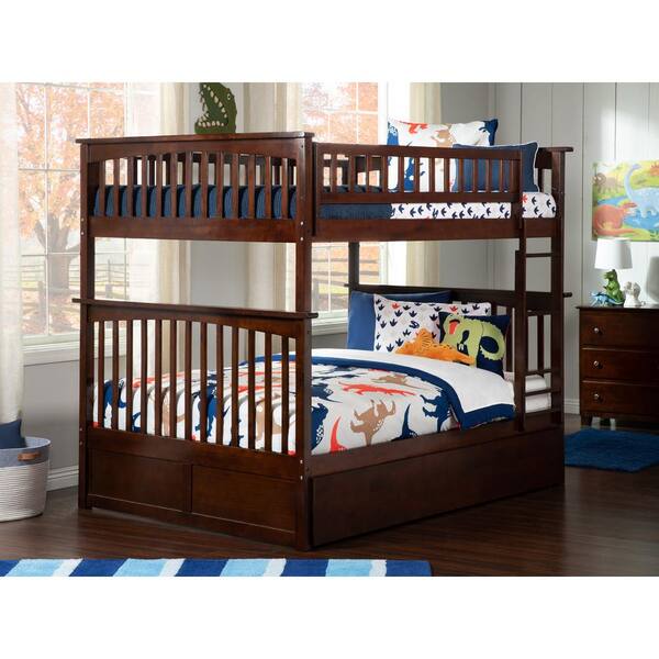 Atlantic Furniture Columbia Bunk Bed, Bjs Bunk Bed With Trundle Instructions