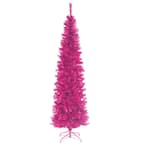 National Tree Company 6 ft. Black Tinsel Artificial Christmas Tree TT33 ...