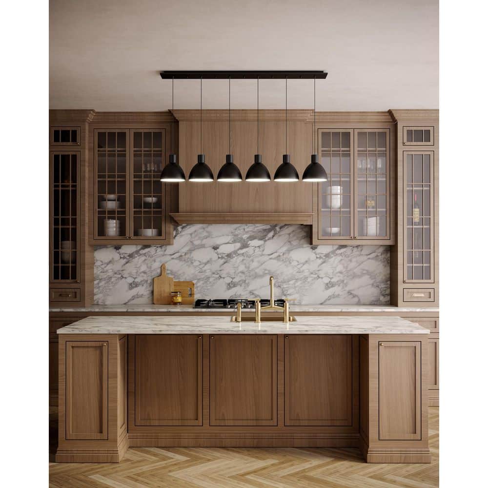 Chroma 28-in Black 4-Light Multi Pendant price history on PriceWatchPro