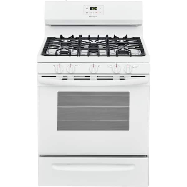 Frigidaire 30 in. 5.0 cu. ft. 5 Burner Gas Range with Manual Clean