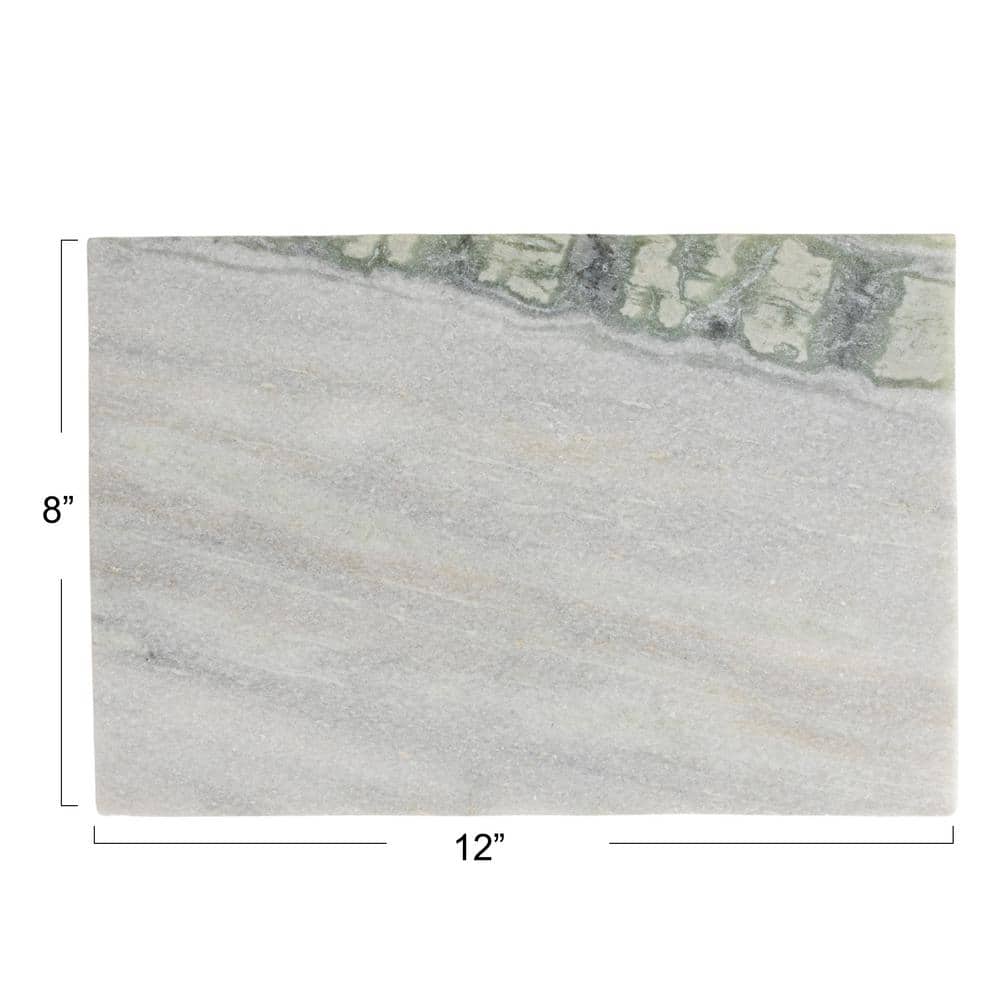 Large Rectangular Gray Marble Cheese Cutting Board