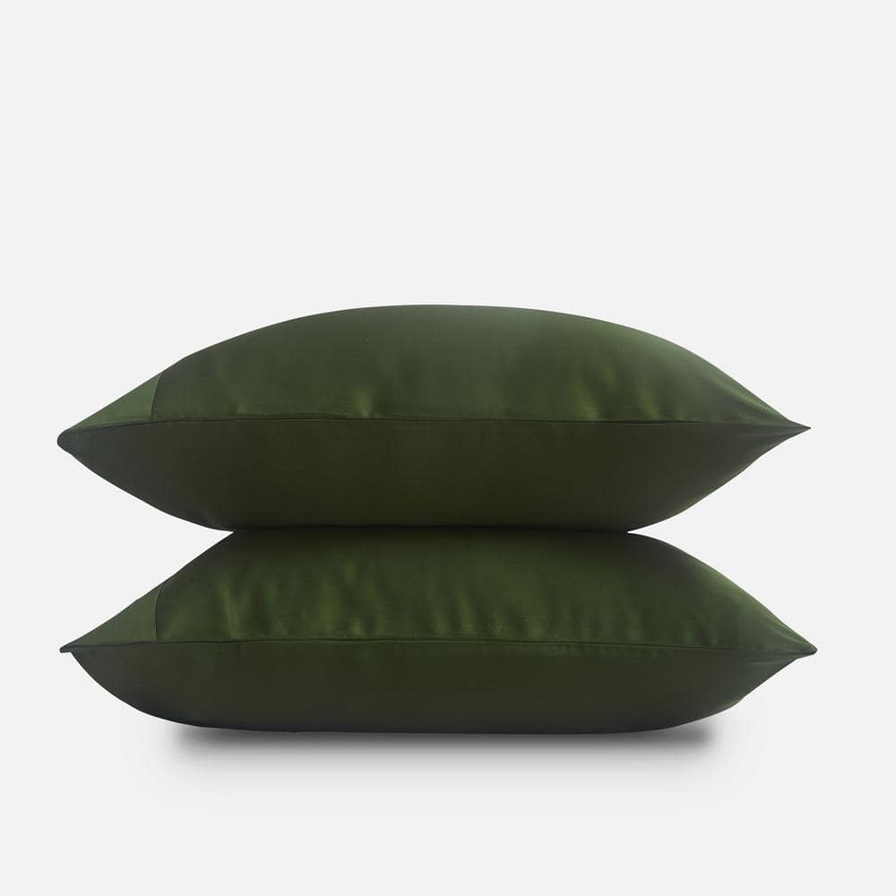 SIJO forest Tencel Lyocell King Pillowcase (Set of 2) SJTBPILKGFOR The Home Depot