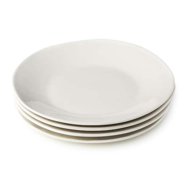 Linen Cream (Set of 4) Dinner Plate 11 in.