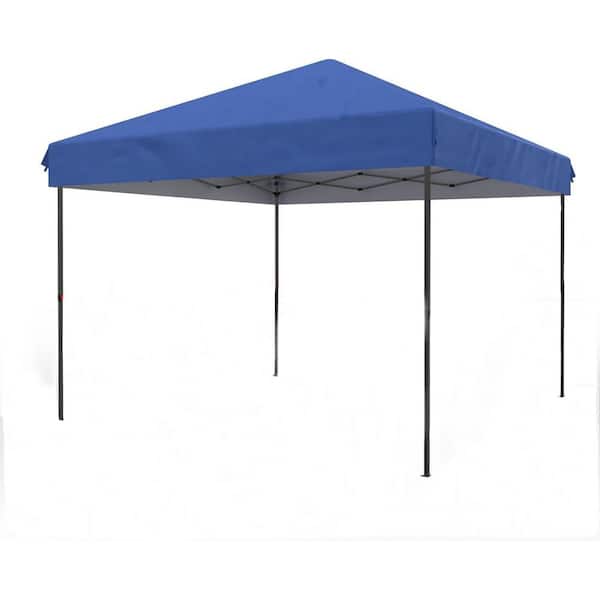 homfan Pop-Up Canopy 10 ft. x 10 ft. with Adjustable Height and Reinforced Support-Waterproof Outdoor Tent for Backyard Party