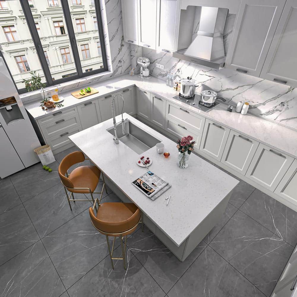 Sinber 32" Stainless Steel Single Bowl Undermount Kitchen Sink