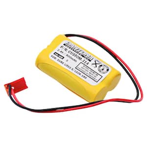 Dantona 2.4-Volt 800 mAh Ni-Cd battery for Cooper Industries - LPX7 Emergency Lighting