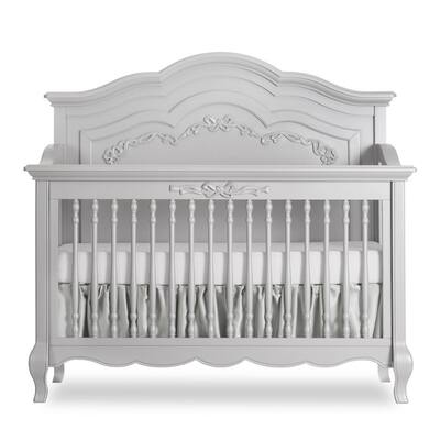 Aurora Akoya Grey Pearl 5-in-1 Convertible Crib