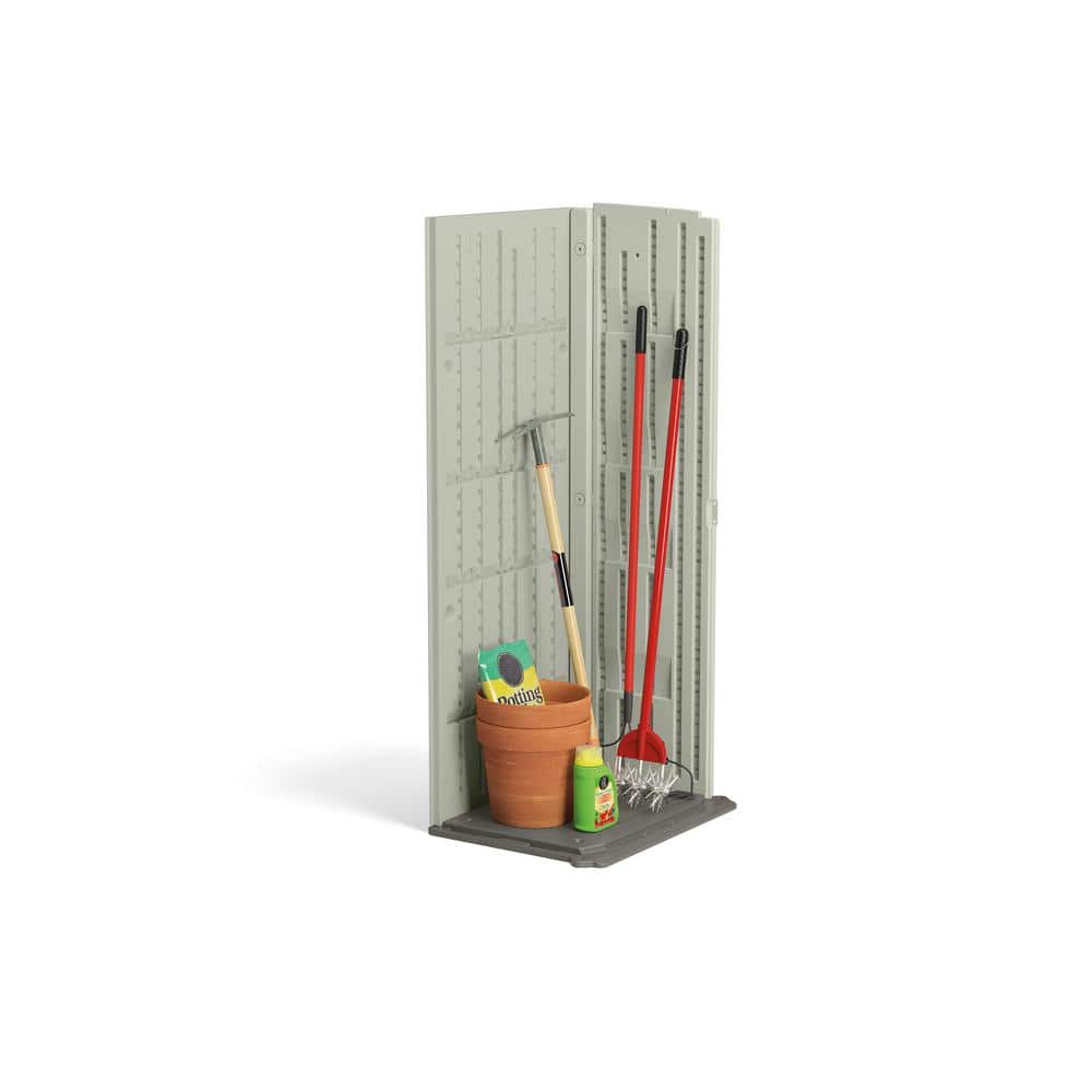 2 ft. 8.25 in. X 2 ft. 1.5 in X 6 ft. Resin Vertical Storage Shed - 3
