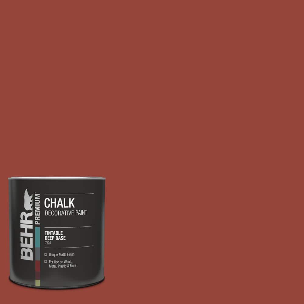 1 qt. #PPU2-17 Morocco Red Interior Chalk Finish Paint