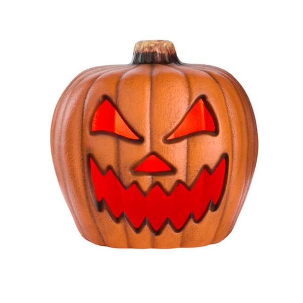 20 in. Halloween Classics  Plug-in LED Spooky Jack-O-Lantern