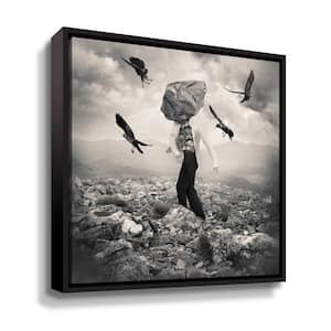 'Battle' by Tommy Ingberg Framed Canvas Wall Art