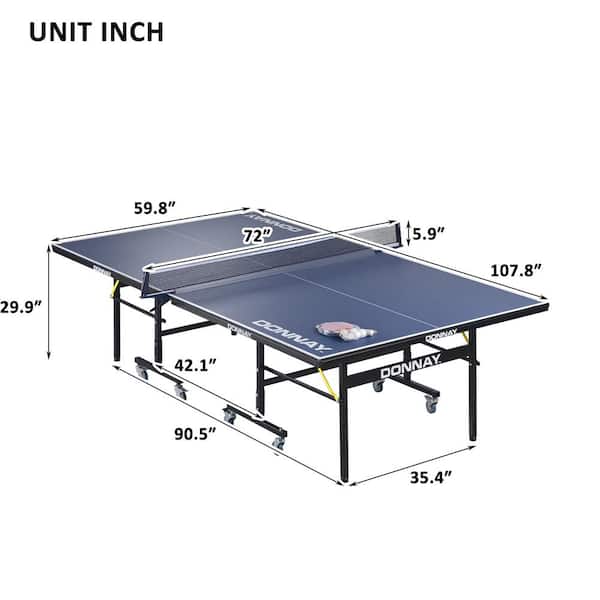 OUTDOOR Professional table tennis table Donnay free accessory pack 