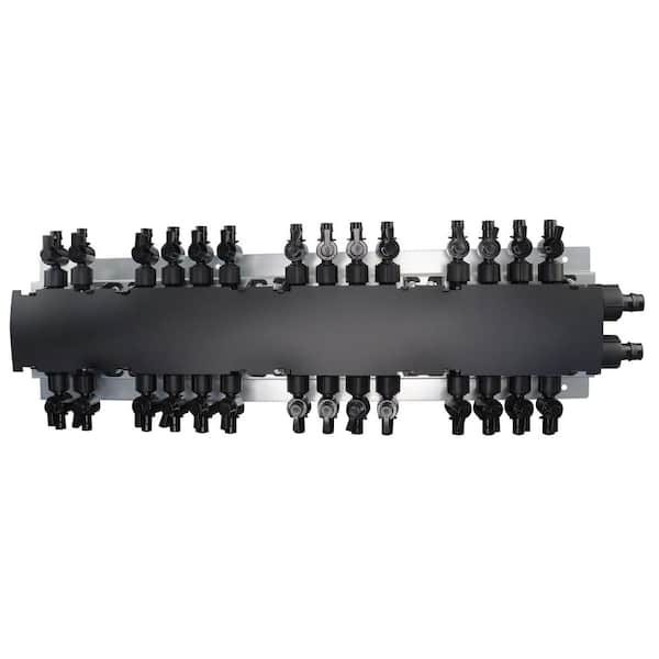 Apollo 28-Port Plastic PEX-A Manifold with 1/2 in. Poly Alloy Valves