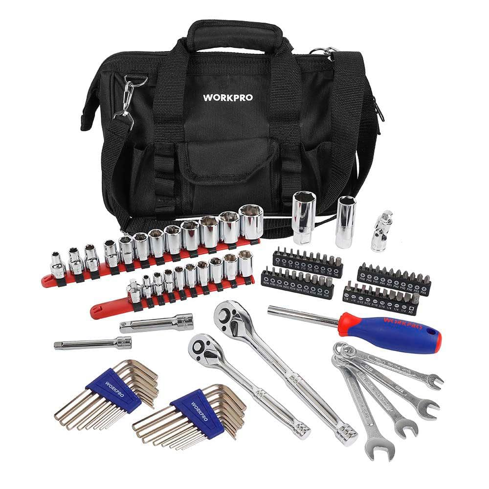 Workpro 93-Piece Mechanical Tool Set