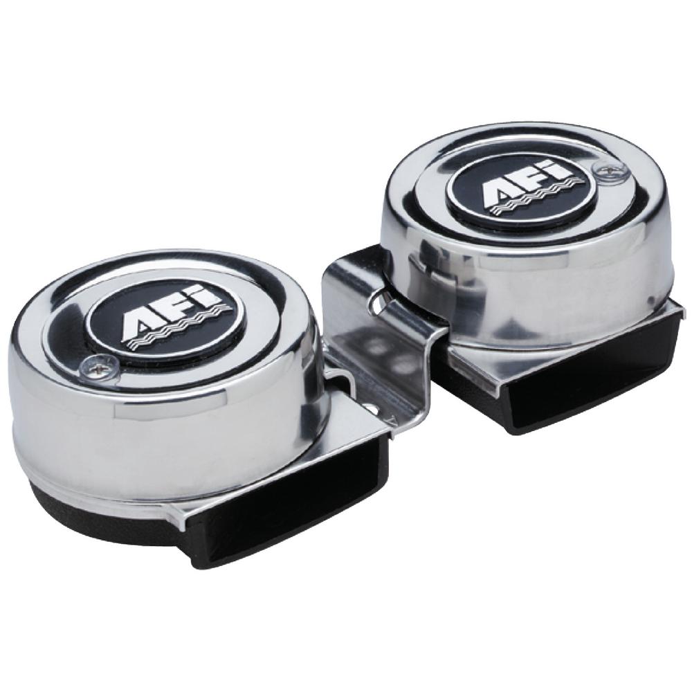 Mini Twin Electric Horn With Stainless Steel Cover