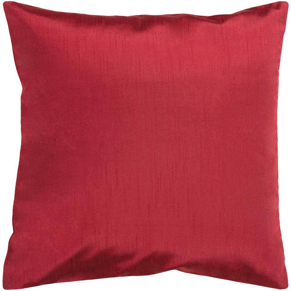 dark red throw pillows