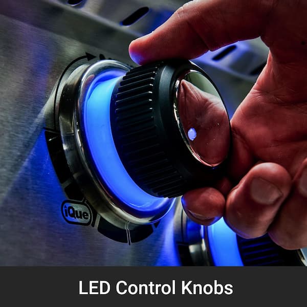 Regal S 690 PRO IR 6-Burner Natural Gas Grill in Stainless Steel with Infrared Side Burner and Rear Rotisserie Burner