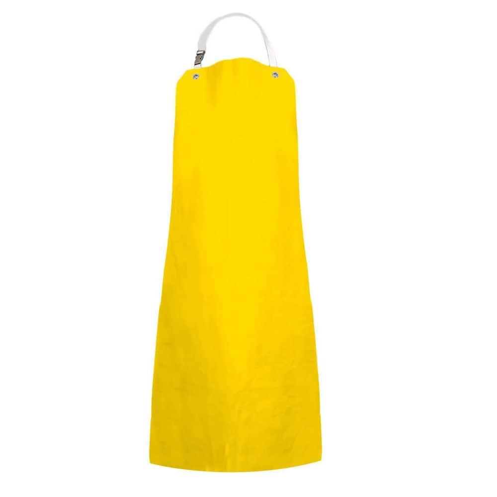 Yellow Heavy Duty Nitrile Industrial Bib Apron