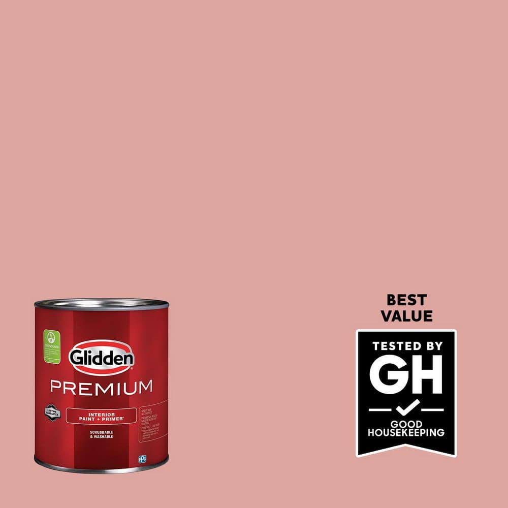 1 qt. PPG1057-4 Coral Cove Semi-Gloss Interior Latex Paint product image for price tracking