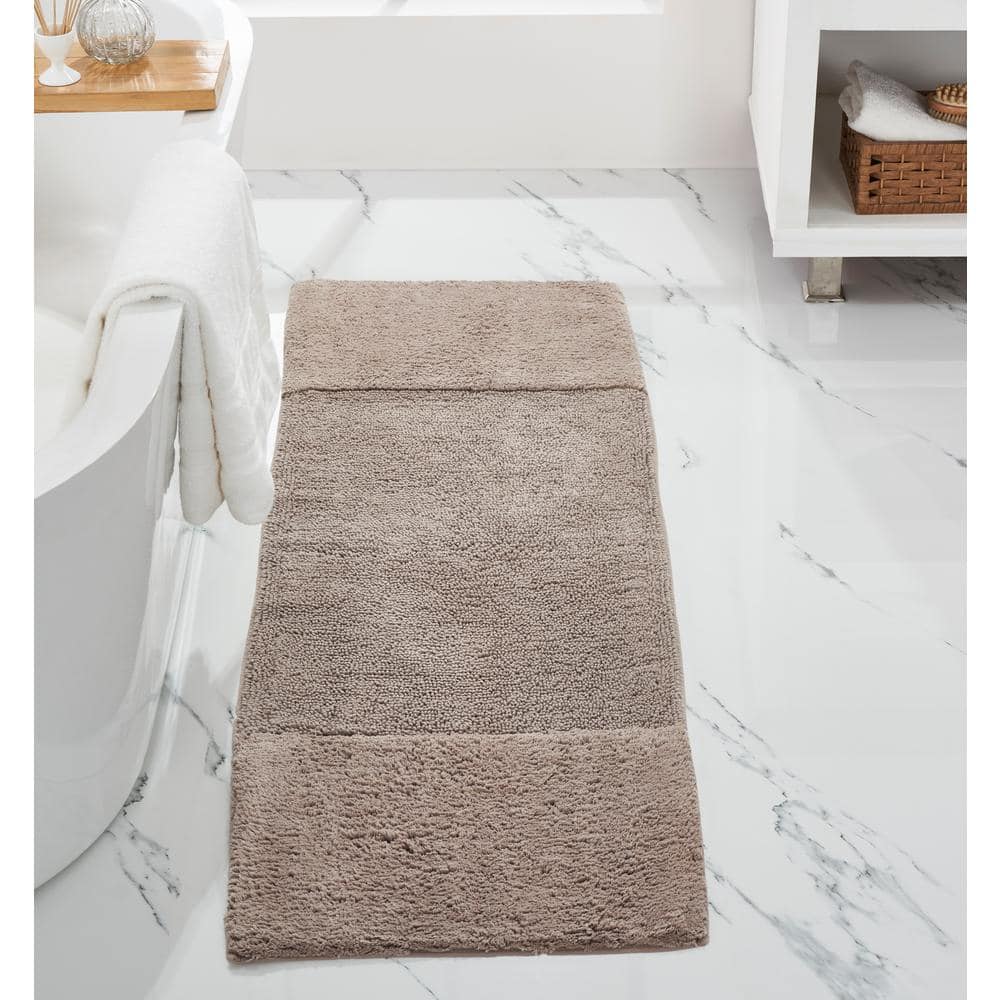 Better Trends Granada Collection 20 In X 60 In Gray 100 Cotton   Gray Better Trends Bathroom Rugs Bath Mats Bagd2060gry 64 1000 