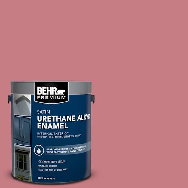 1 gal. #M150-5 Enamored Urethane Alkyd Satin Enamel Interior/Exterior Paint