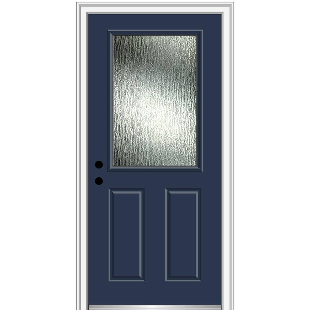 Reviews for MMI Door Rain Glass 36 in. x 80 in. RightHand Inswing 1/2