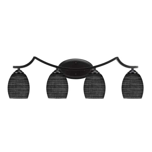 Unbranded Cleveland 7.5 in. 1-Light Matte Black Vanity Light