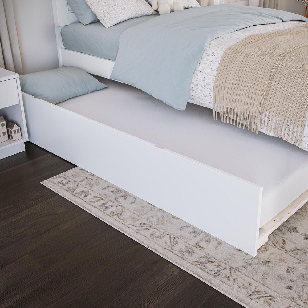 Urban Trundle White Twin Bed price history on PriceWatchPro