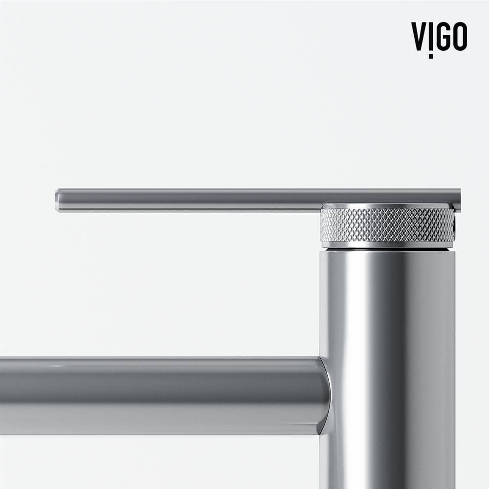 Sterling Chrome Single-Handle Bathroom Vessel Sink Faucet