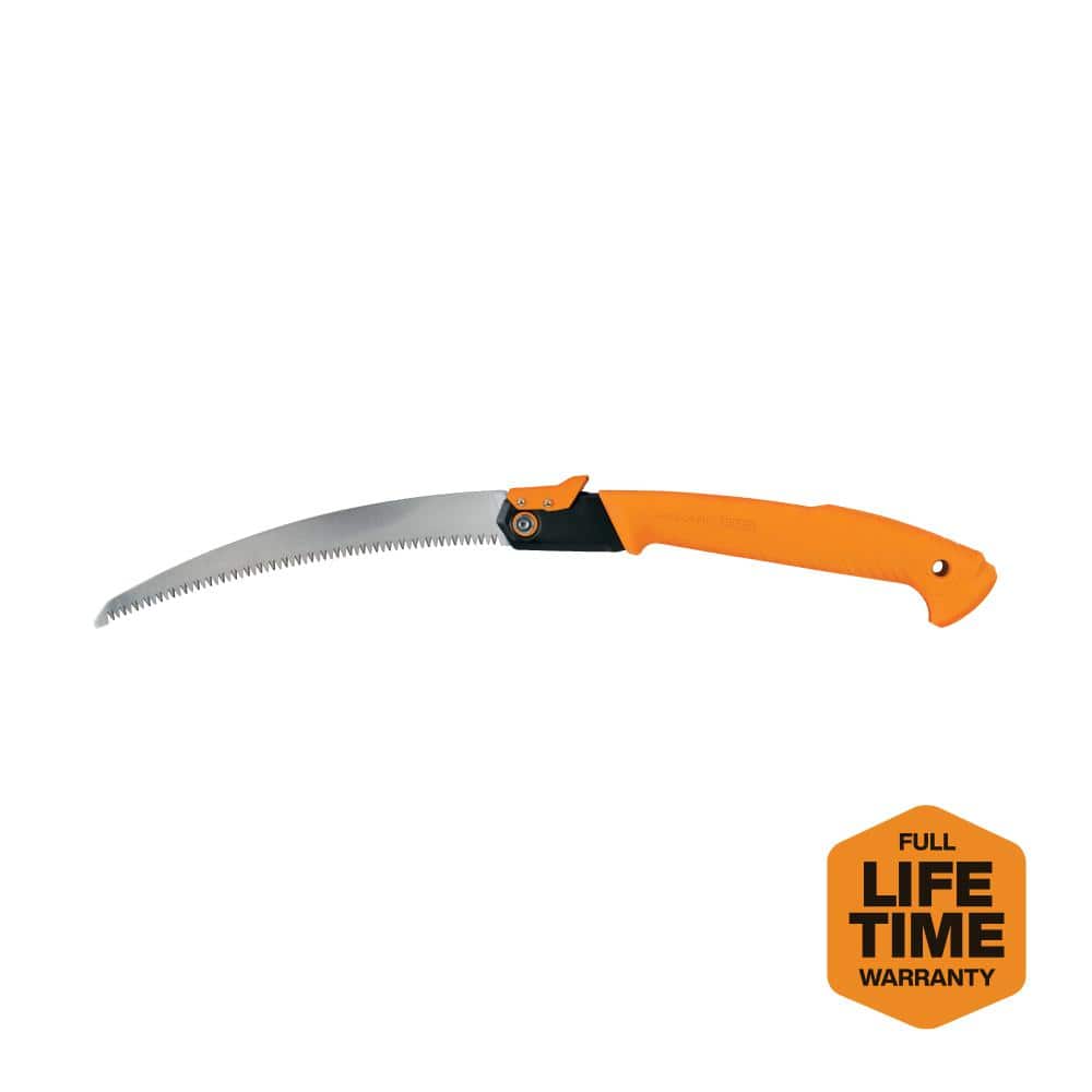 Fiskars Power Tooth Softgrip Folding Pruning Saw, 10 in
