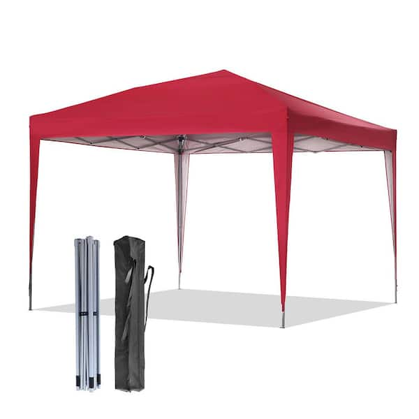 Reviews for OVASTLKUY 10 ft. x 10 ft. Red Outdoor Instant Shelter ...