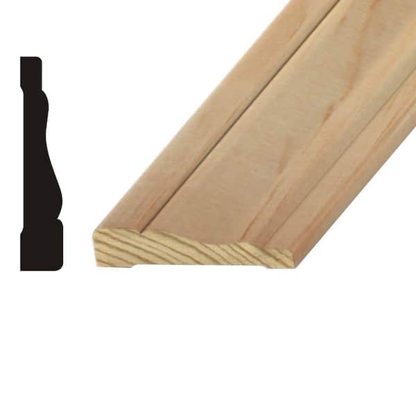 Kelleher Moulded 5/8 in. x 3-1/4 in. Pine Casing