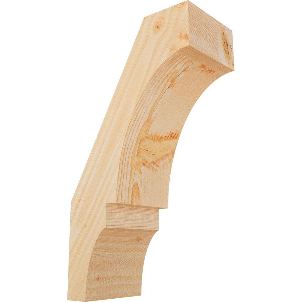 "5 1/2""W x 10""D x 18""H Balboa Smooth Knee Brace, Douglas Fir" price history on PriceWatchPro