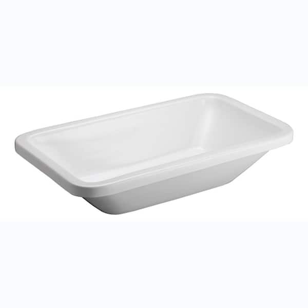 Barclay Products Santa Fe Vessel Sink in White
