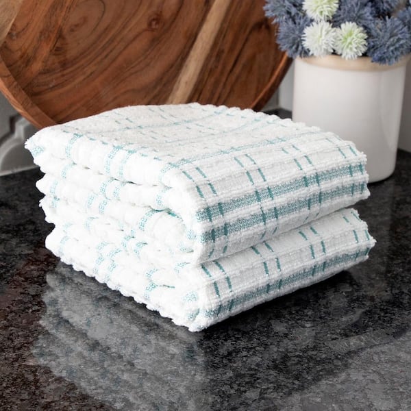 RITZ Royale Wonder Towel Primary Checkered Cotton Kitchen Towel (Set of 2)  011799 - The Home Depot