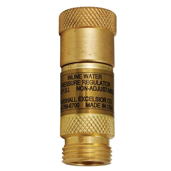 MEC Water Regulator Set At 40 PSI