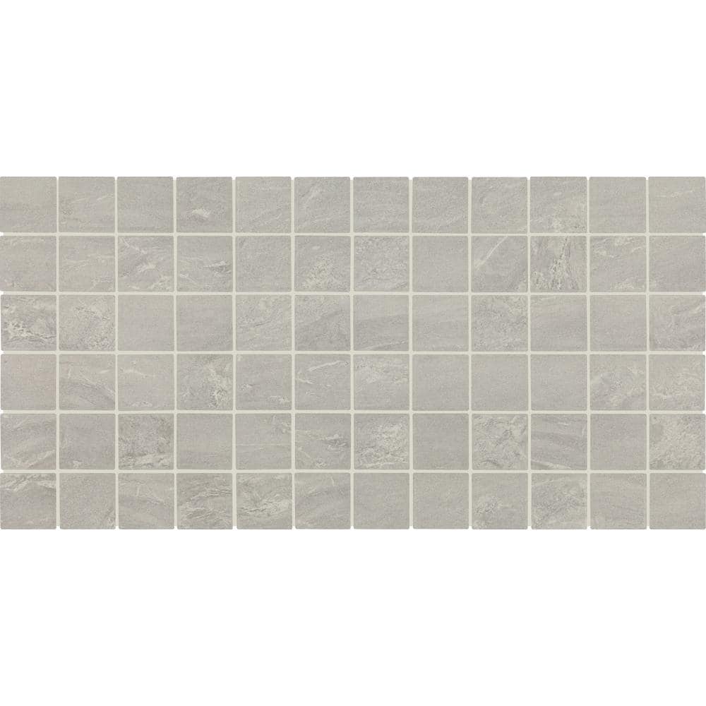Bryne Mist 3 in. x 6 in. Glazed Ceramic Mosaic Tile Sample price history on PriceWatchPro