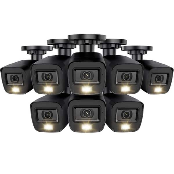 3K Lite Security Camera System with AI Human/Vehicle Detection 8CH H.265+ DVR 8x 2MP IP67 Cameras Color Night Vision 1TB