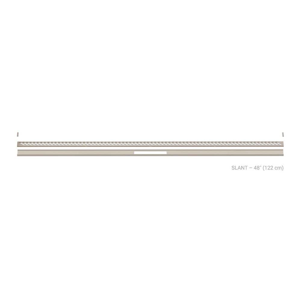 Kerdi-Line-Vario Cream 48 in. Slant Grate and Channel Floor Installation Kit for Accessory price history on PriceWatchPro