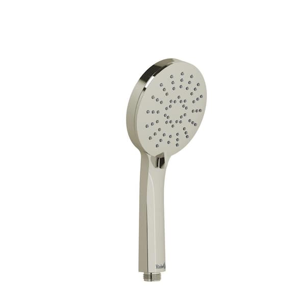 3-Spray Patterns 4.375 in. Wall Mount Handheld Shower Head in Polished Nickel