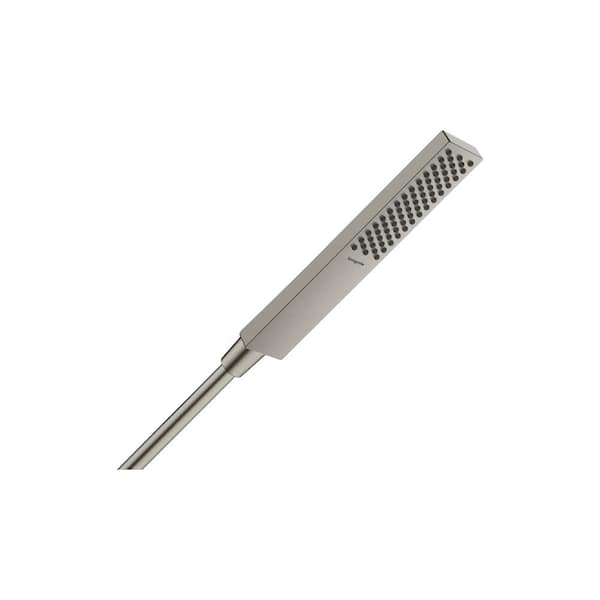 Hansgrohe Pulsify E 1-Spray Patterns 1.75 GPM 1.58 in. N/A Handheld Shower Head in Brushed Nickel