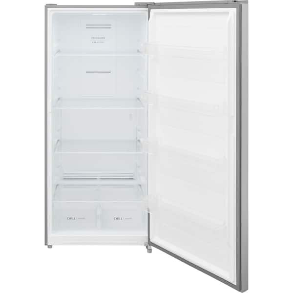 21 cu. ft. Frost Free Garage Ready Convertible Upright Freezer in Stainless Steel Look