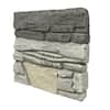 GenStone Faux Stacked Stone 90 Degree Inside Corner Panel 22.5" X 12" In Keystone Color For Do It Yourself Friendly Home Improvement Projects